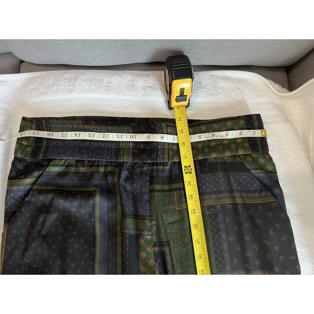 Veronica Beard Avamere Patchwork effect track jogger Pants,2 pockets Size 16 - Picture 12 of 13
